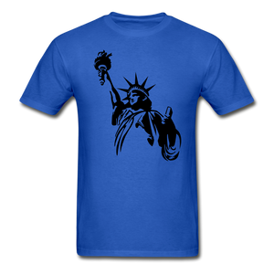 Liberty & Eagle Gildan Ultra Cotton Adult T-Shirt - royal blue