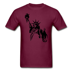 Liberty & Eagle Gildan Ultra Cotton Adult T-Shirt - burgundy