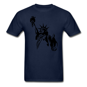 Liberty & Eagle Gildan Ultra Cotton Adult T-Shirt - navy