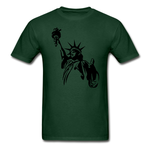 Liberty & Eagle Gildan Ultra Cotton Adult T-Shirt - forest green