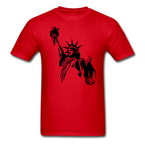 Liberty & Eagle Gildan Ultra Cotton Adult T-Shirt - red