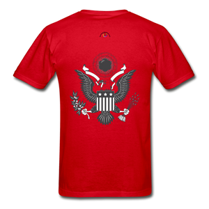 Liberty & Eagle Gildan Ultra Cotton Adult T-Shirt - red