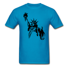 Load image into Gallery viewer, Liberty &amp; Eagle Gildan Ultra Cotton Adult T-Shirt - turquoise