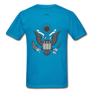 Liberty & Eagle Gildan Ultra Cotton Adult T-Shirt - turquoise