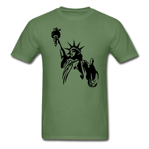 Liberty & Eagle Gildan Ultra Cotton Adult T-Shirt - military green