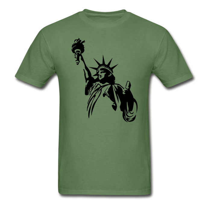 Liberty & Eagle Gildan Ultra Cotton Adult T-Shirt - military green