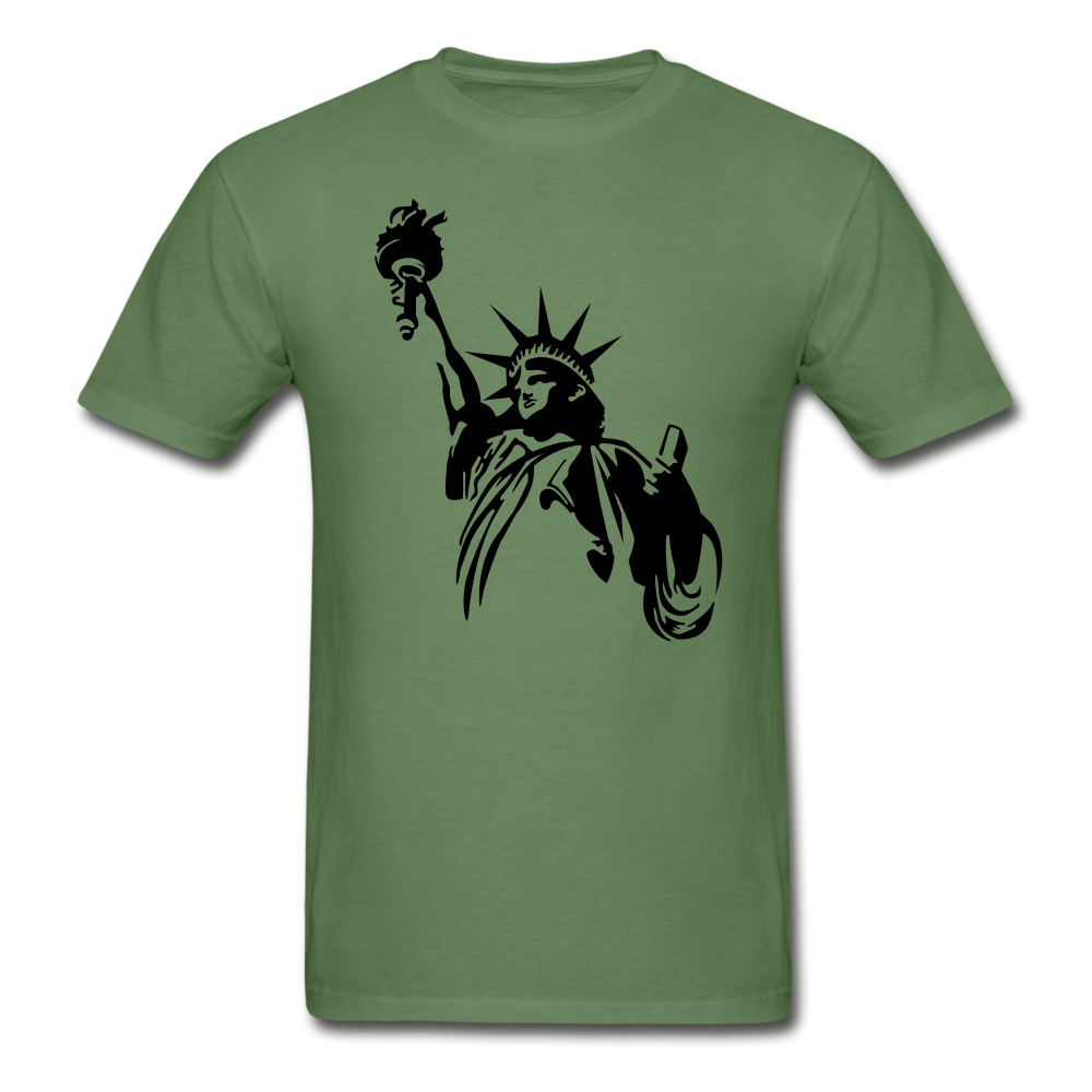 Liberty & Eagle Gildan Ultra Cotton Adult T-Shirt - military green