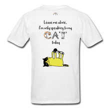 Load image into Gallery viewer, CAT Lover T-Shirt - white