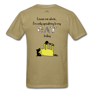 CAT Lover T-Shirt - khaki