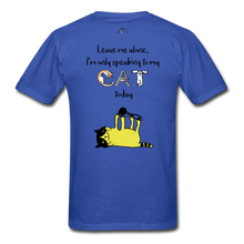 Load image into Gallery viewer, CAT Lover T-Shirt - royal blue