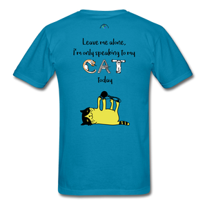 CAT Lover T-Shirt - turquoise