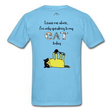 Load image into Gallery viewer, CAT Lover T-Shirt - aquatic blue