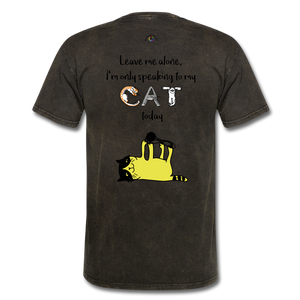 CAT Lover T-Shirt - mineral black