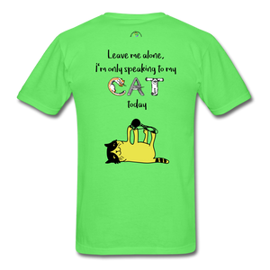 CAT Lover T-Shirt - kiwi