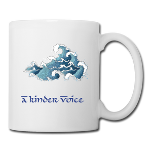 A Kinder Voice Coffee/Tea Mug - white