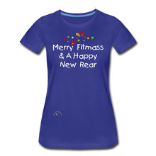 Load image into Gallery viewer, Happy Holiday Humor - Women’s Premium T-Shirt - royal blue