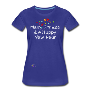 Happy Holiday Humor - Women’s Premium T-Shirt - royal blue