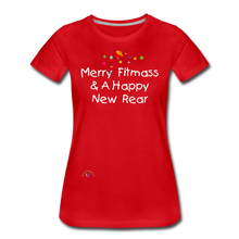 Load image into Gallery viewer, Happy Holiday Humor - Women’s Premium T-Shirt - red