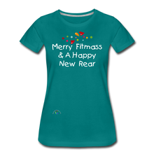 Load image into Gallery viewer, Happy Holiday Humor - Women’s Premium T-Shirt - teal