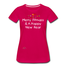 Load image into Gallery viewer, Happy Holiday Humor - Women’s Premium T-Shirt - dark pink