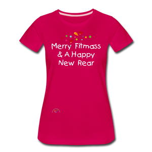 Happy Holiday Humor - Women’s Premium T-Shirt - dark pink