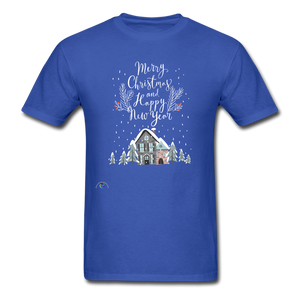 Merry Christmas Unisex Classic T-Shirt - royal blue