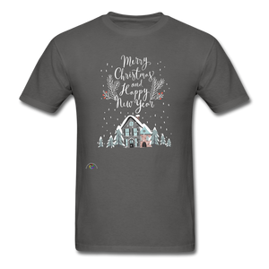 Merry Christmas Unisex Classic T-Shirt - charcoal