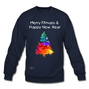 Holiday Crewneck Sweatshirt - navy