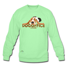 Load image into Gallery viewer, Dog Office Unisex Crewneck Sweatshirt - lime