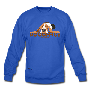 Dog Office Unisex Crewneck Sweatshirt - royal blue