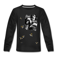 Load image into Gallery viewer, Be The Difference -  Kids&#39; Premium Long Sleeve (Art) T-Shirt - black