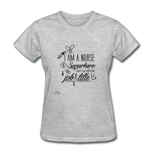 Load image into Gallery viewer, &quot;I Am A Nurse&quot; Women&#39;s T-Shirt - heather gray