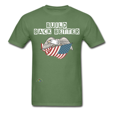 Load image into Gallery viewer, Build Back Better Eagle &amp; Flag - military green