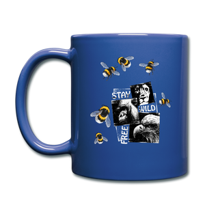 Stay Wild & Free-Full Color Mug - royal blue