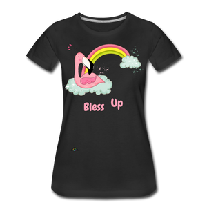 "Bless Up" Women’s Premium T-Shirt - black