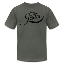 Load image into Gallery viewer, &quot;Team Jesus&quot; Men&#39;s Jersey T-Shirt - asphalt