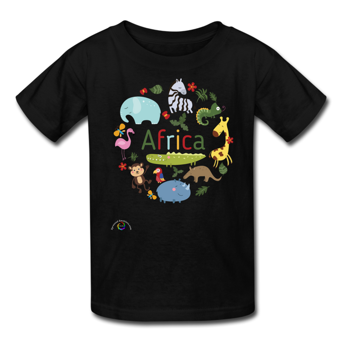 Africa - Kid's T-Shirt - black