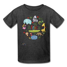 Load image into Gallery viewer, Africa - Kid&#39;s T-Shirt - heather black