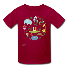 Load image into Gallery viewer, Africa - Kid&#39;s T-Shirt - dark red