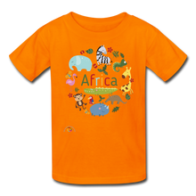 Load image into Gallery viewer, Africa - Kid&#39;s T-Shirt - orange