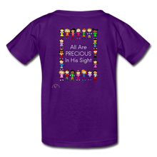 Load image into Gallery viewer, All Are Precious In His Sight- Kids&#39; T-Shirt - purple