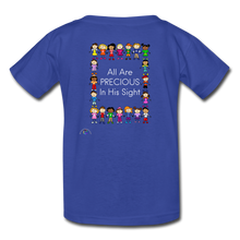 Load image into Gallery viewer, All Are Precious In His Sight- Kids&#39; T-Shirt - royal blue