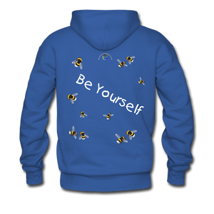 Be Yourself - Unisex/Men's Hane's Hoodie - royal blue