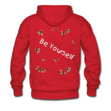 Load image into Gallery viewer, Be Yourself - Unisex/Men&#39;s Hane&#39;s Hoodie - red