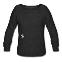 Load image into Gallery viewer, &quot;Human Being&quot; - Women’s Crew neck Sweatshirt - heather black