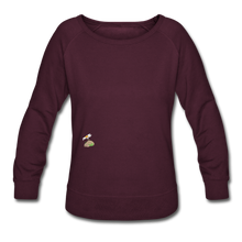 Load image into Gallery viewer, &quot;Human Being&quot; - Women’s Crew neck Sweatshirt - plum