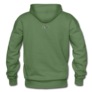 By The Way...Men’s Gildan Hoodie - military green