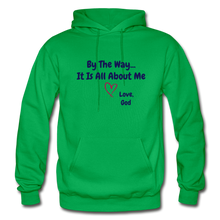 Load image into Gallery viewer, By The Way...Men’s Gildan Hoodie - kelly green