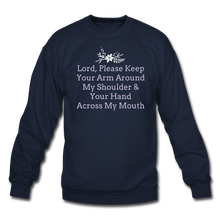 Load image into Gallery viewer, Lord, Please...Crewneck Sweatshirt - navy