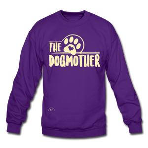 The Dog Mother-Crew neck Sweatshirt (Gildan) - purple